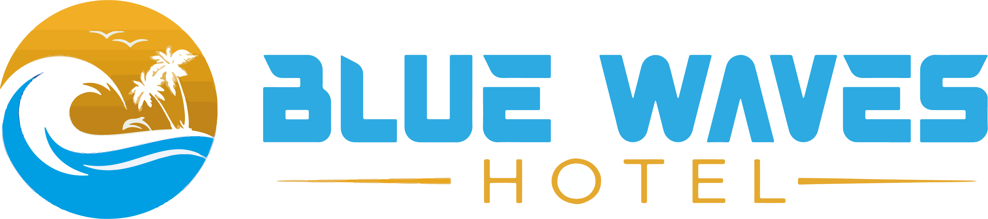 Blue Waves Hotel Footer Logo